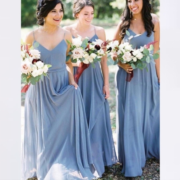 Jenny Yoo BHLDN Anthropologie Inesse Formal Bridesmaid Maxi Dress - Picture 4 of 13